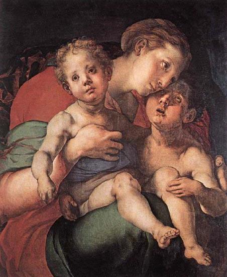Jacopo Pontormo Madonna and Child with the Young St John Germany oil painting art